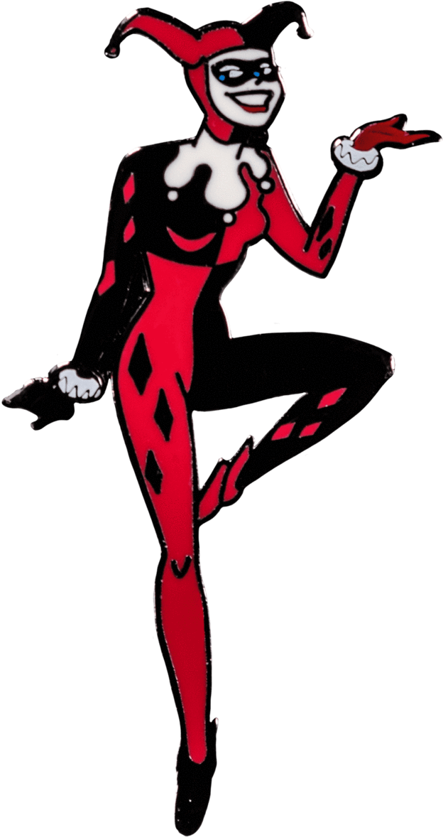 Pin Harley Quinn Clipart (642x1199), Png Download