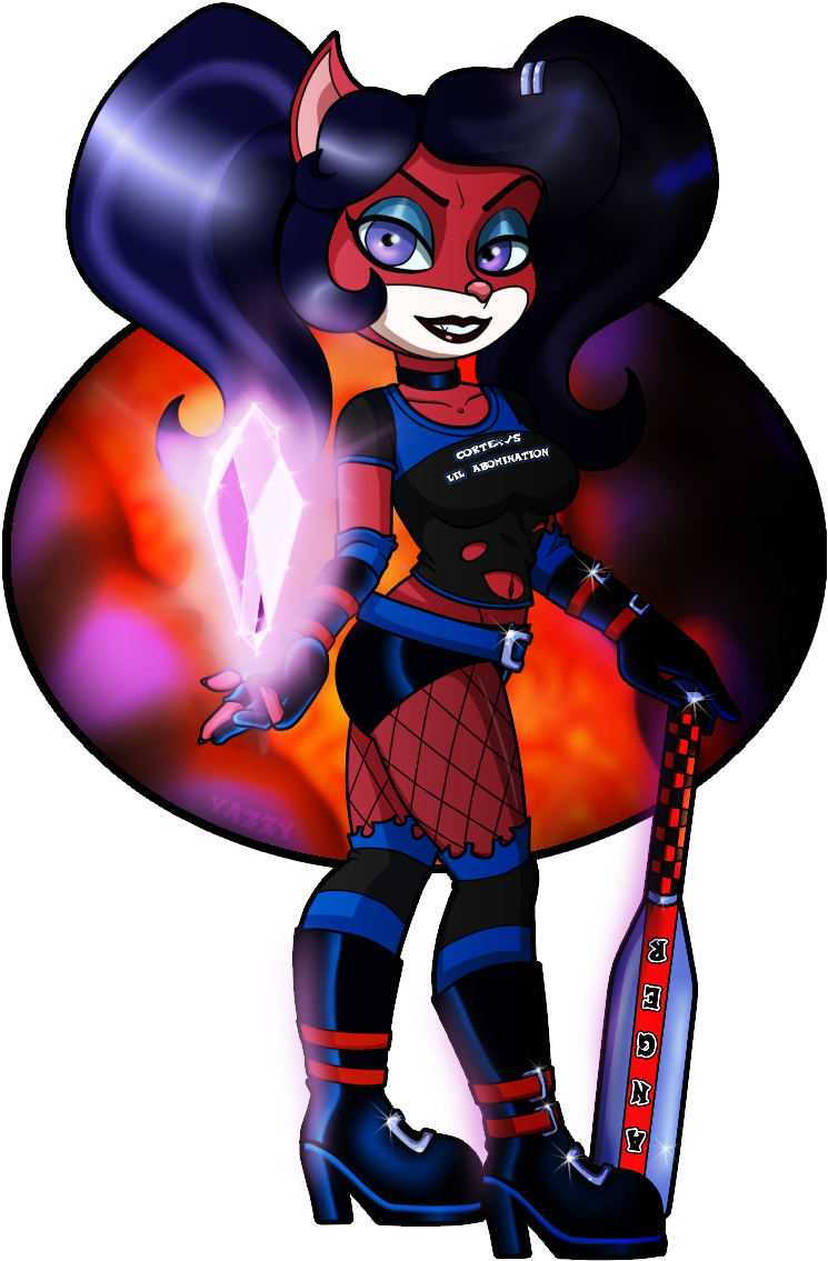 Cortex"s Lil Abomination - Cartoon Clipart (770x1157), Png Download