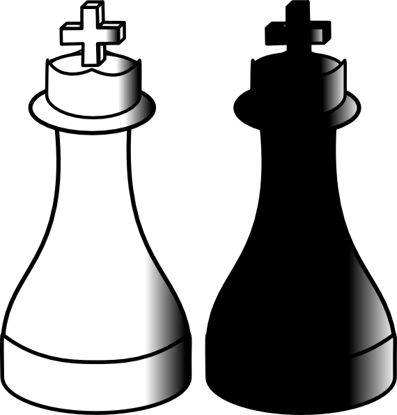 Clip Art Chess Piece Queen - Png Download (570x595), Png Download