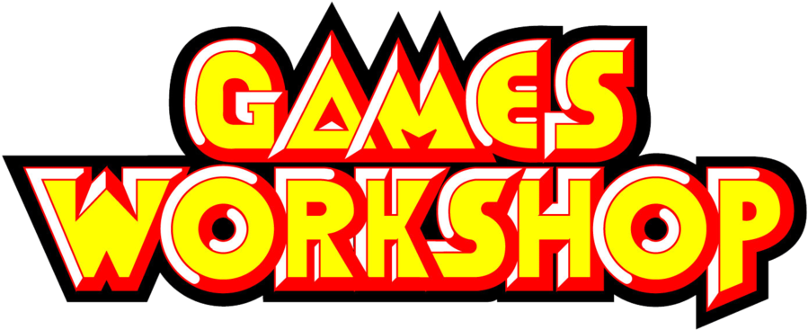 Gw Logo - Games Workshop Logo Png Clipart (900x375), Png Download