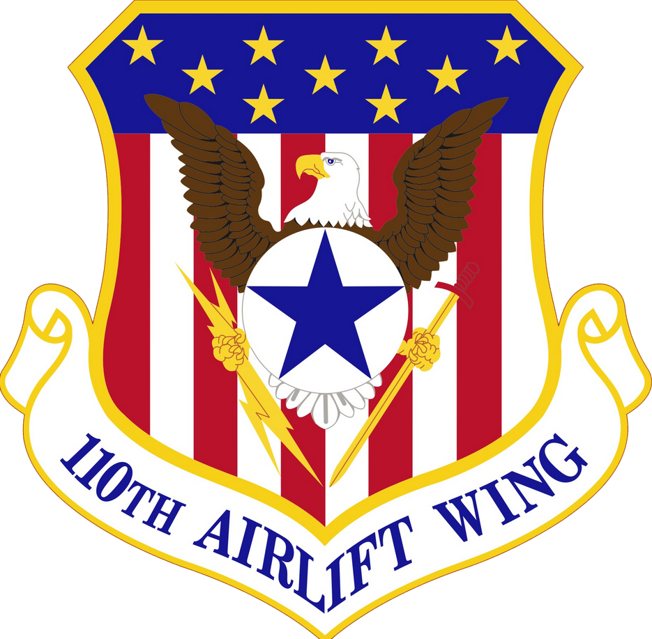 110th Airlift Wing - 110th Attack Wing Clipart (935x917), Png Download