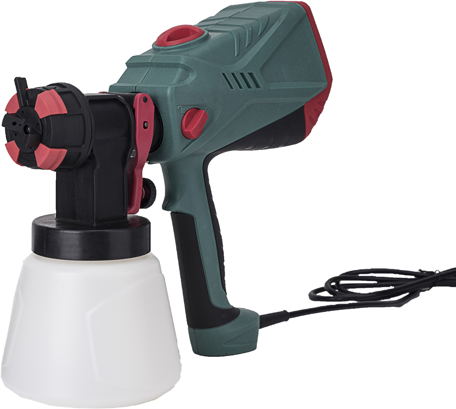 Cheap Spray Gun,electric Airless Paint Sprayer,paint - Handheld Power Drill Clipart (1524x1367), Png Download