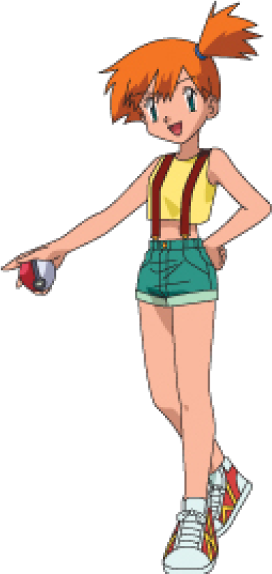 Misty Pokemon Clipart (400x824), Png Download