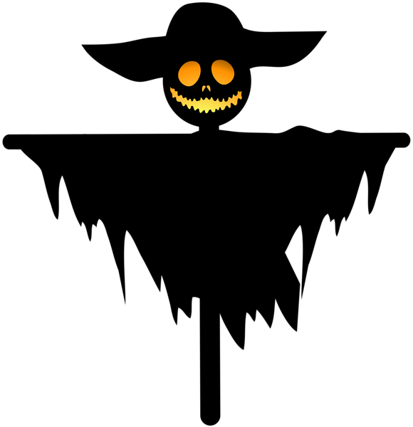 Halloween Scarecrow Png Clipart (580x600), Png Download