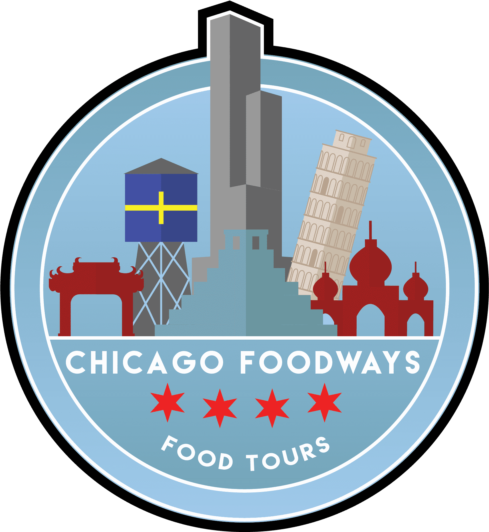 Chicago Foodways - Circle Clipart (1892x1892), Png Download