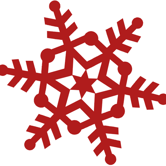 Snowflake Clip Art - Png Download (560x560), Png Download