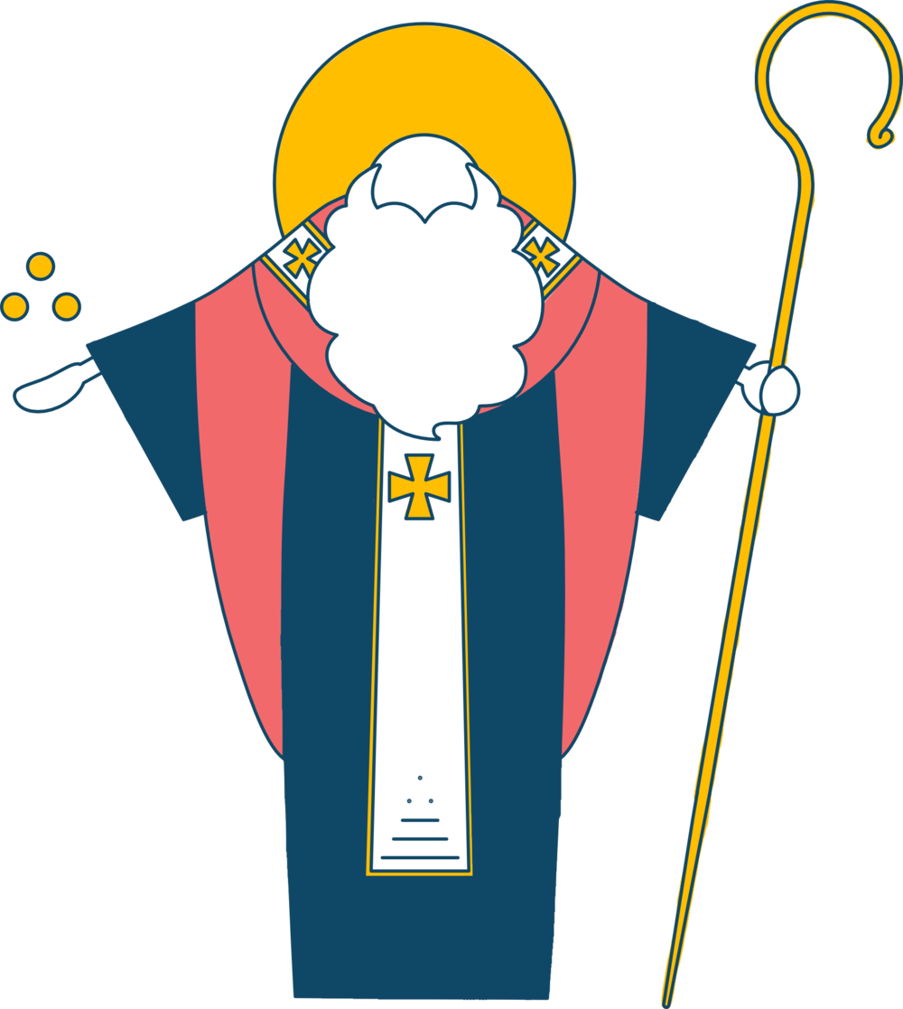 Nicholas Bazaar Logo - Cartoon Clipart (1000x1117), Png Download