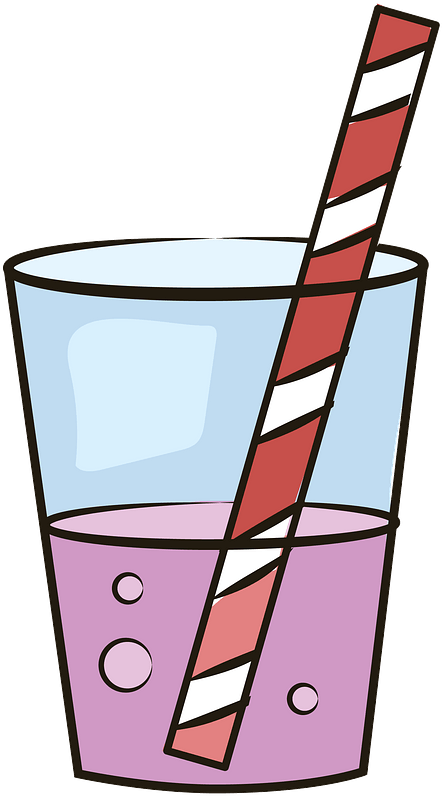 Glass Of Soda Clipart - Refresco Animado - Png Download (598x800), Png Download