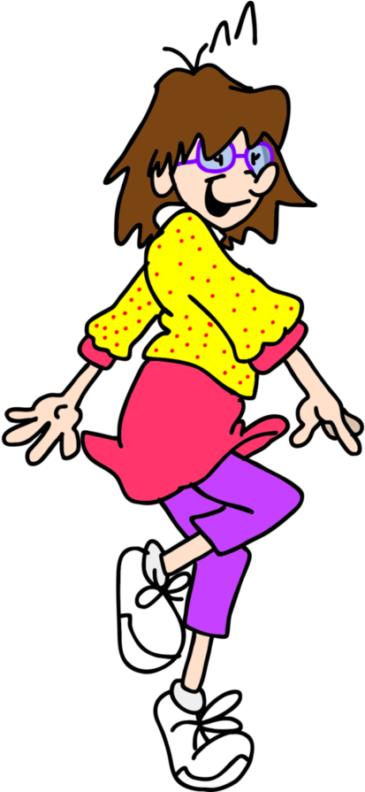 Junie B Jones By Superzachbros123 - Cartoon Clipart (894x894), Png Download