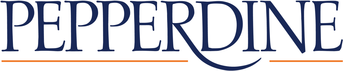 Vector Pepperdine University Logo Clipart (1200x260), Png Download