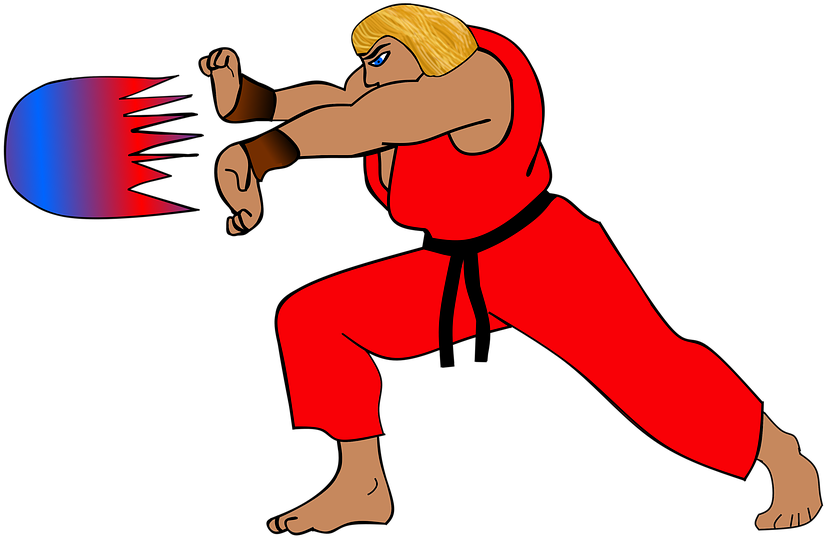 Street Fighter Kavga Dövüş - Dövüşcü Png Clipart (960x578), Png Download