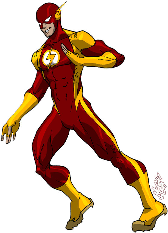 Flash Png Clipart - Flash Justice League War Transparent Png (600x829), Png Download