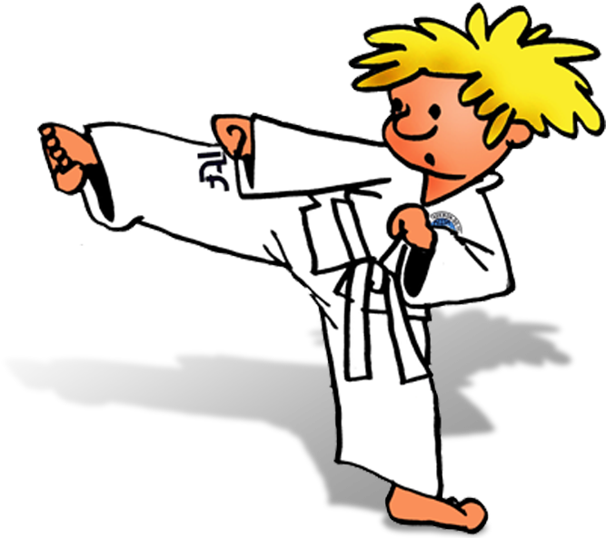 Taekwondo Kids Png Clipart (676x593), Png Download