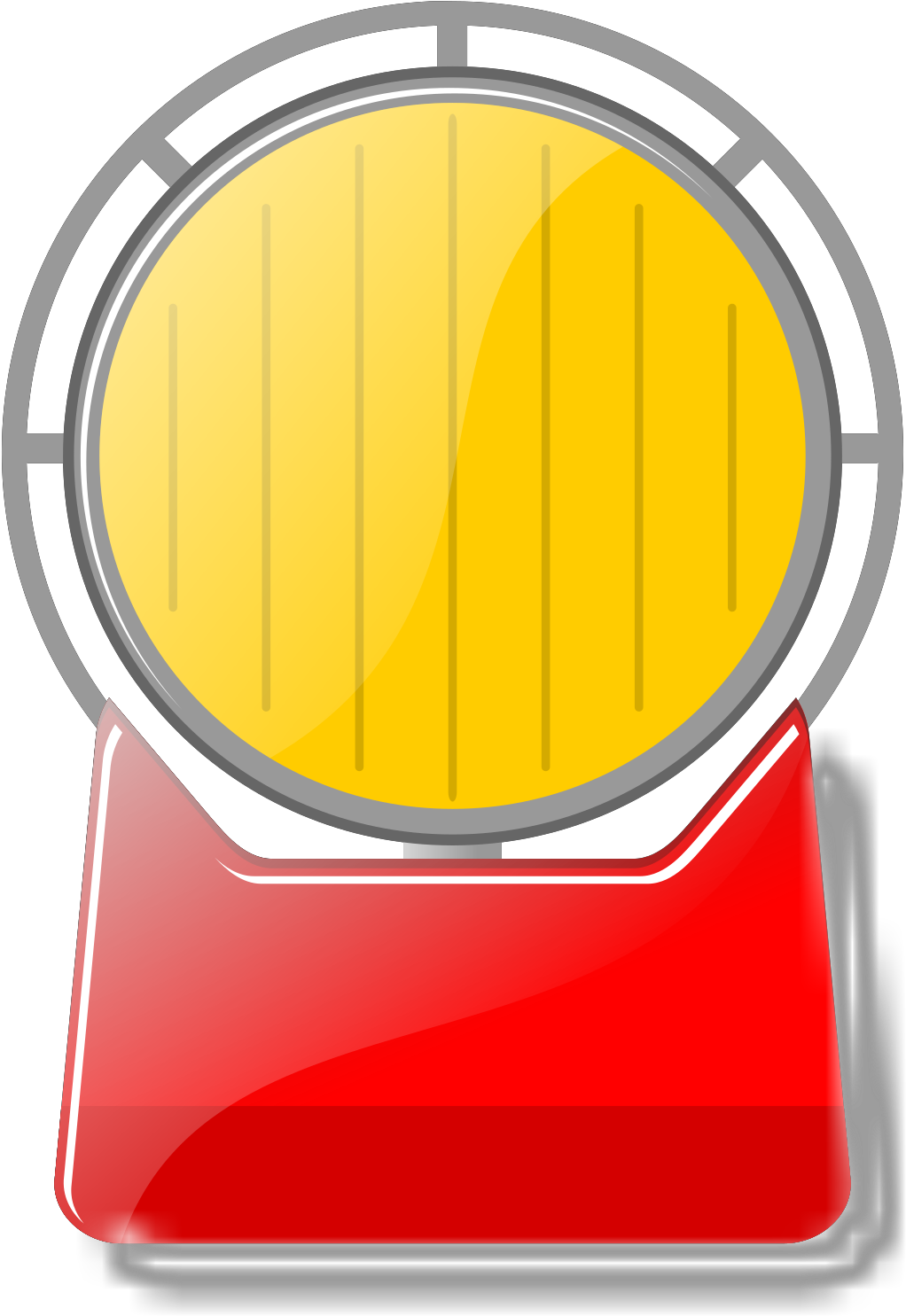 Flashing Light Gif Png Clipart (1600x1600), Png Download