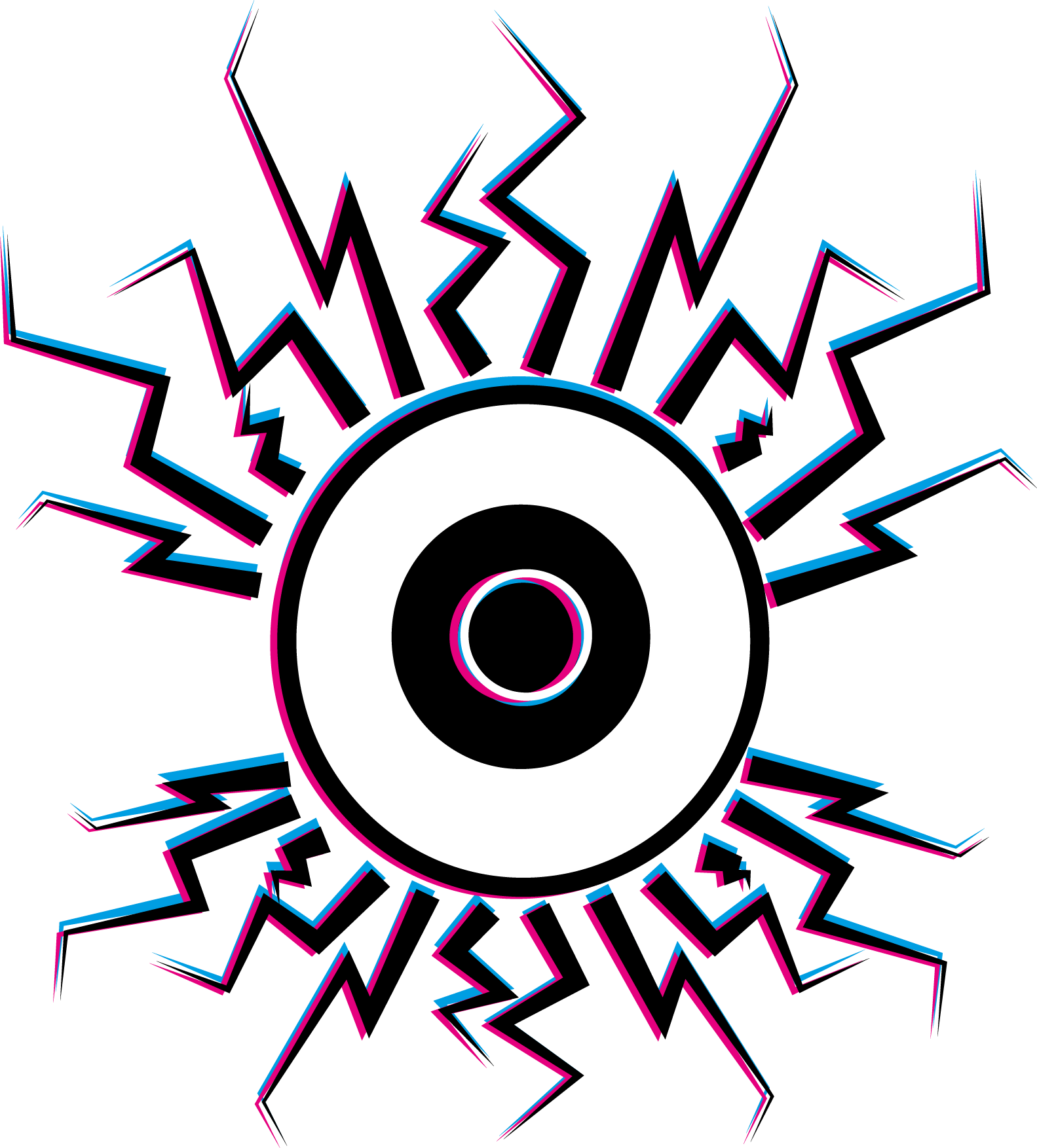 Transparent Two Eyes Clipart - Силуэт Солнца - Png Download (1583x1754), Png Download