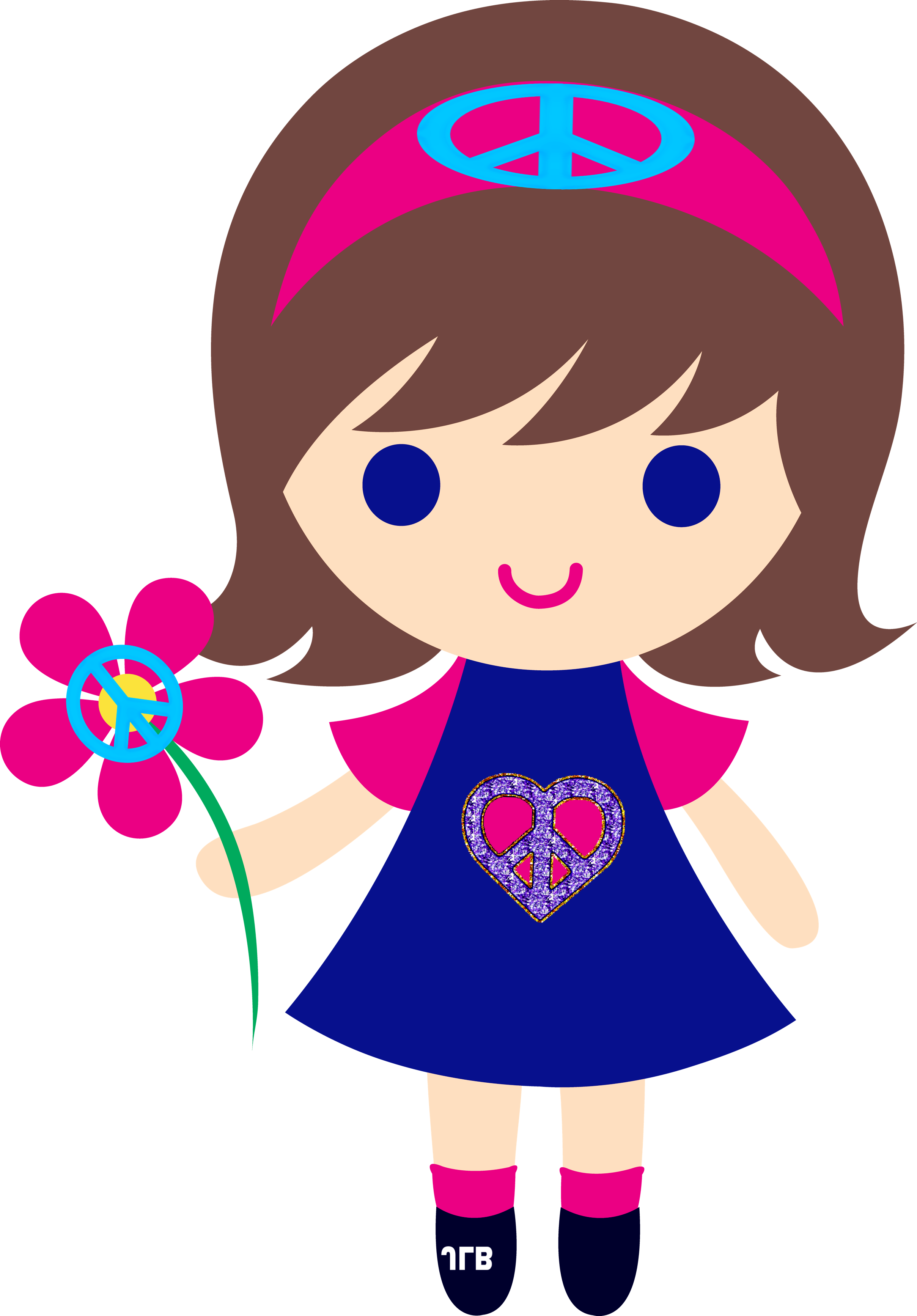 Little Girl Clipart - Png Download (2417x3469), Png Download