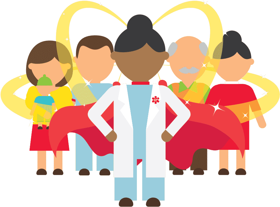 Community Care - Cuidado De Salud Gripe Clipart (943x708), Png Download