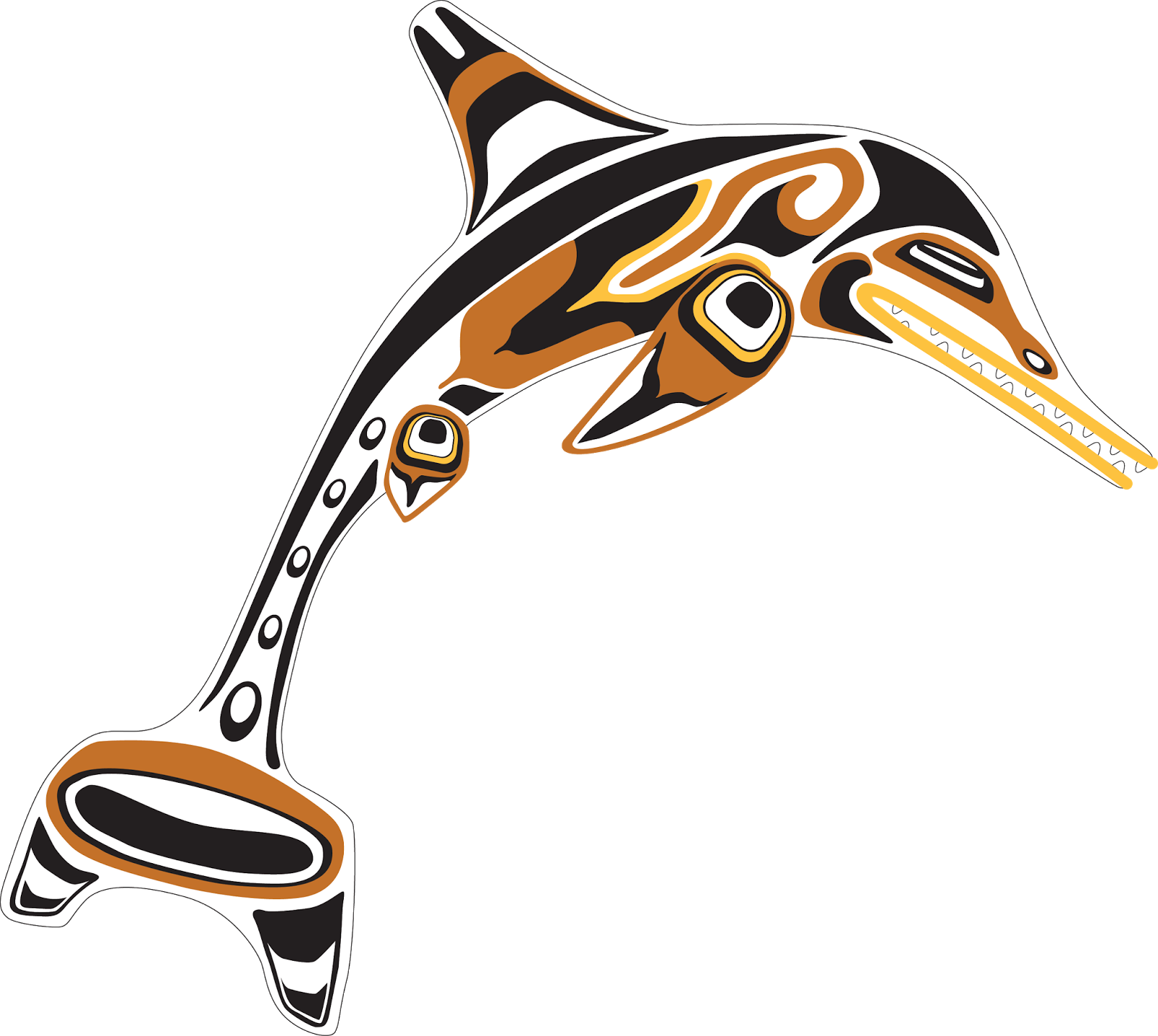 Pacific Northwest Art Clipart (1600x1432), Png Download