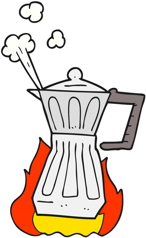 Clipart Espresso Black And White - Png Download (800x800), Png Download