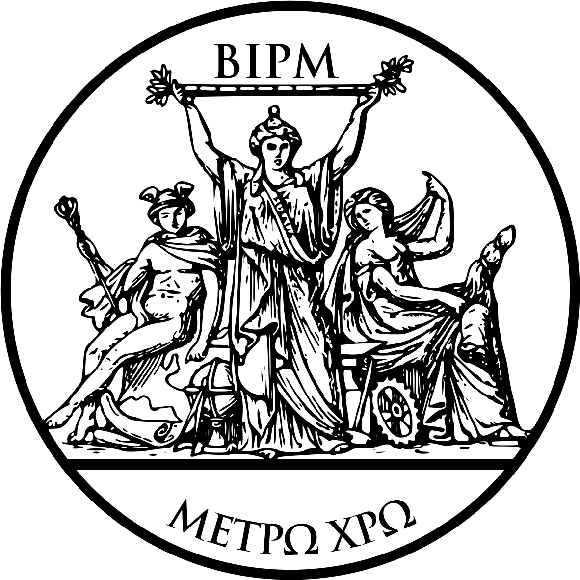 Measure Clipart Metre - Oficina Internacional De Pesas Y Medidas - Png Download (1200x1200), Png Download