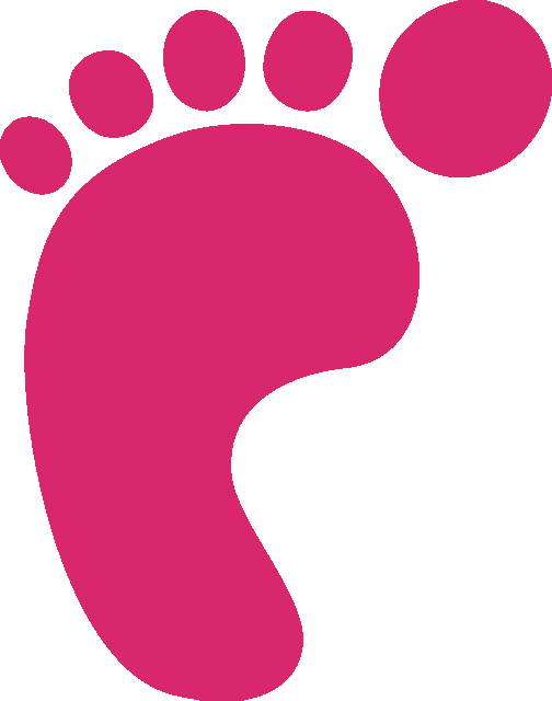 Left Foot Clipart (504x640), Png Download