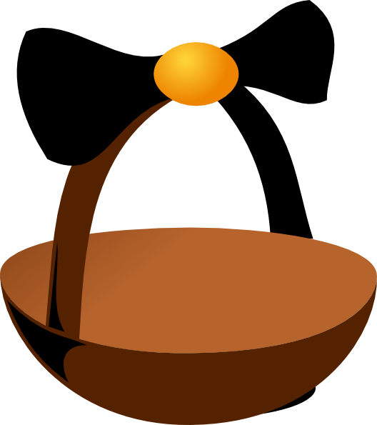Empty Easter Basket Clip Art - Clip Art Empty Easter Basket - Png Download (528x595), Png Download