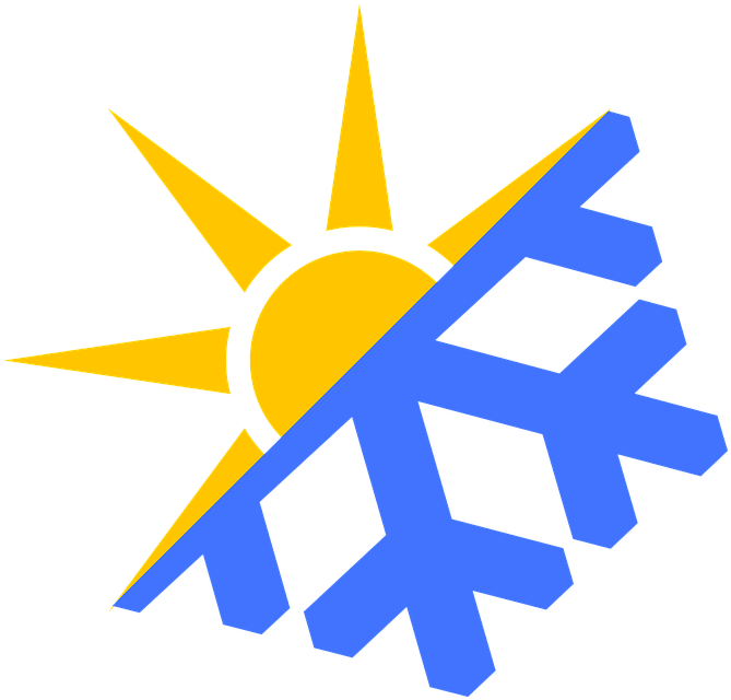 Cold, Crhistmas, Forecast, Freeze, Freezer, Ice, Meteorology, - Sun And Snow Clipart - Png Download (669x640), Png Download