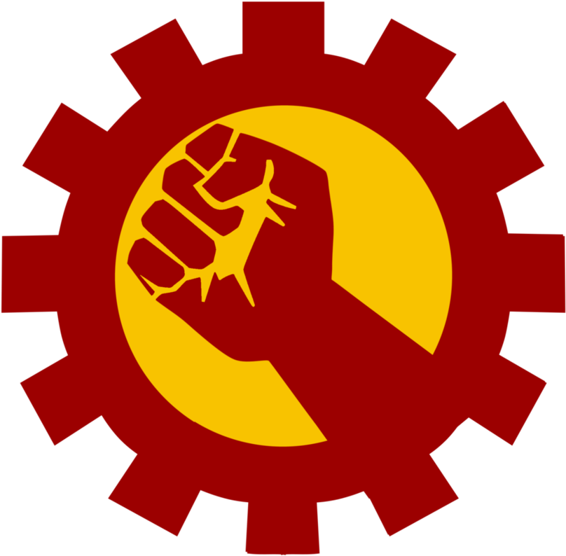 Socialist Courier Socialism Is - Trade Union Symbol In India Clipart (896x891), Png Download