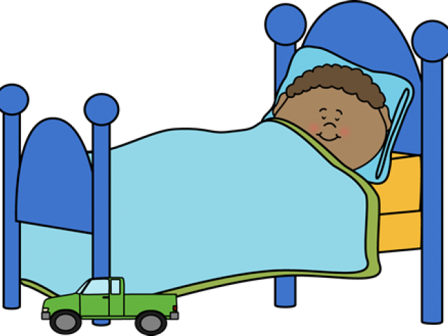 Kids Sleeping Clip Art - Png Download (640x480), Png Download