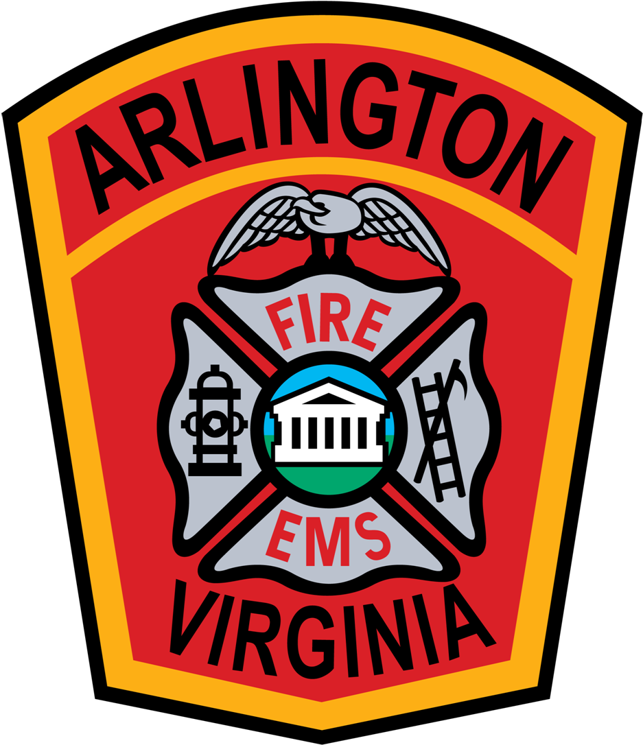 Arlington Fire Department Logo Clipart (1102x1088), Png Download