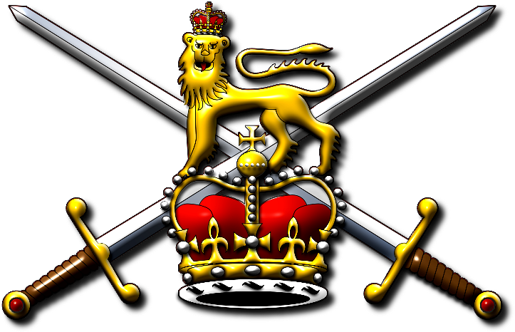 The Art Of Heraldry - Logo British Armed Forces Clipart (742x531), Png Download