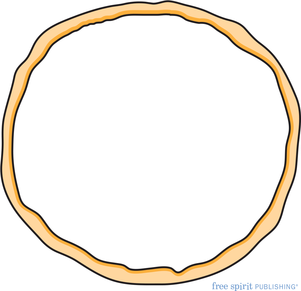 02 16 Pizza Graphic - Circle Clipart (1080x1080), Png Download