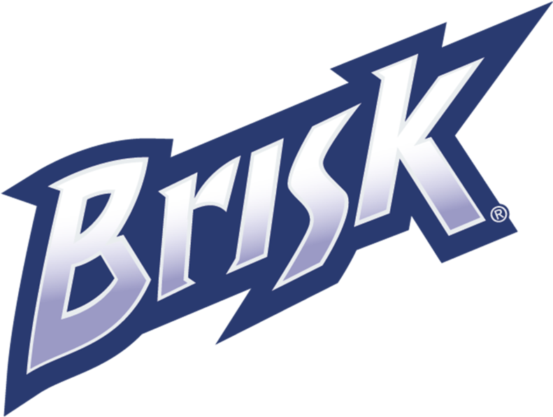 Iced Tea Brisk Pepsi Sweet Logo Clipart - Brisk Iced Tea Logo - Png Download (1000x699), Png Download