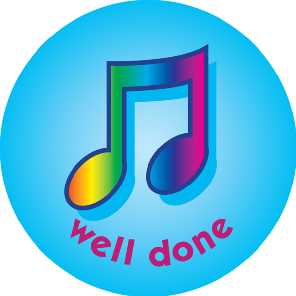 Rejected Stamp Clipart Music - Well Done Music Clipart - Png Download (600x600), Png Download