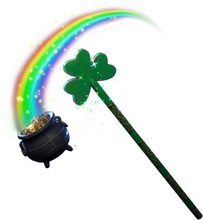 Fortnite Pot O - Green Pickaxes In Fortnite Battle Royale Clipart (800x800), Png Download