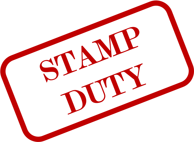 Stamp Duty - Sign Clipart (766x590), Png Download