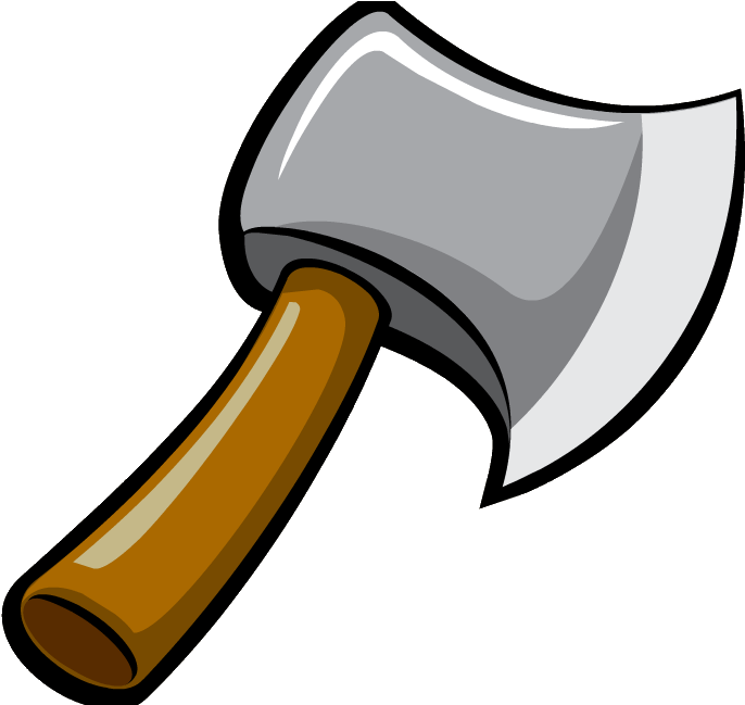 Wedge - Transparent Axe Clipart - Png Download (735x648), Png Download