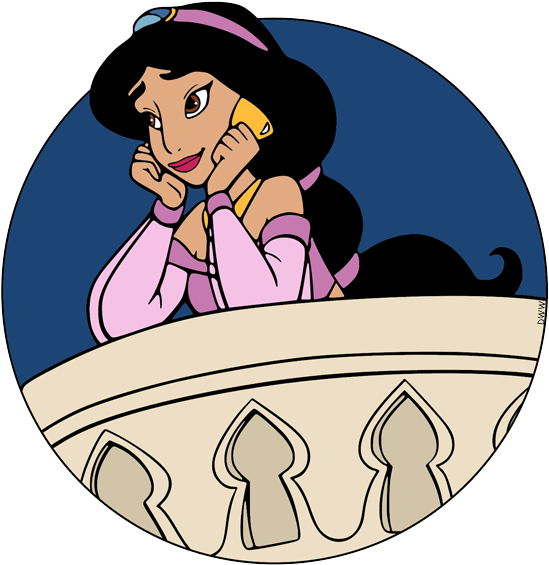 Jasmine On Balcony Clipart (555x571), Png Download