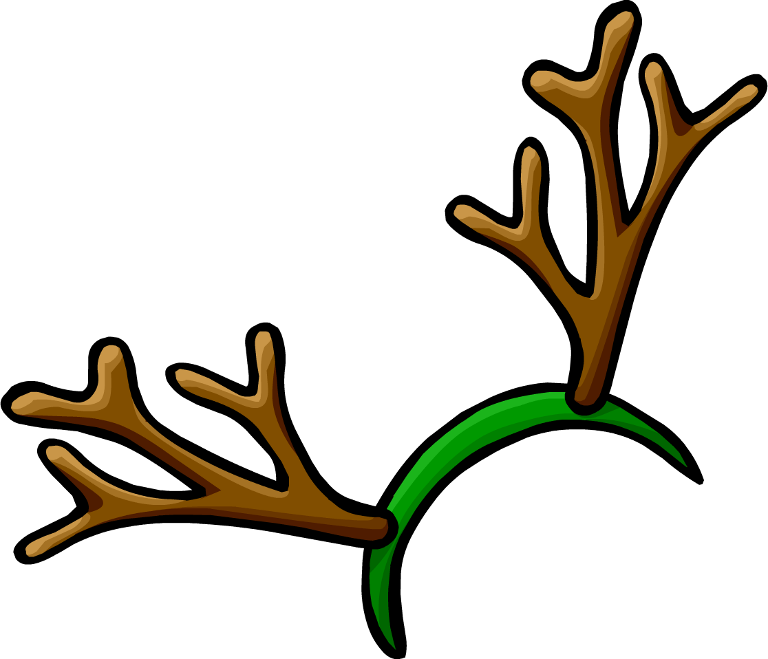Reindeer Antler Clip Art - Transparent Background Reindeer Antlers Clipart - Png Download (1116x958), Png Download