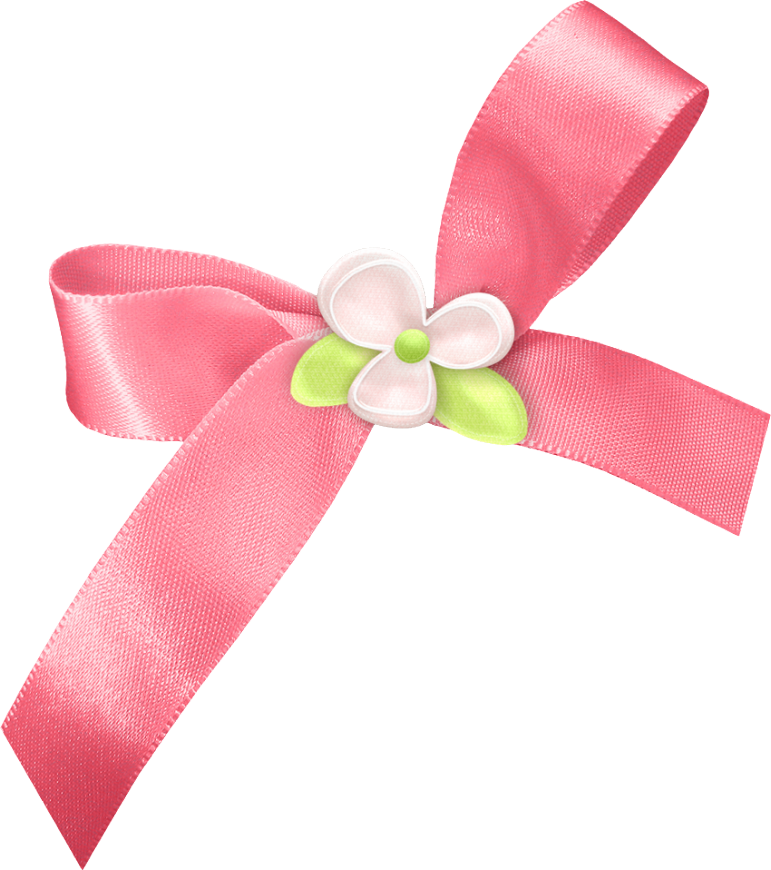 Sweet Spring Clip Art - Ribbon - Png Download (771x870), Png Download