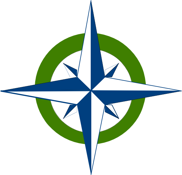Compass Rose Clip Art - Png Download (600x576), Png Download
