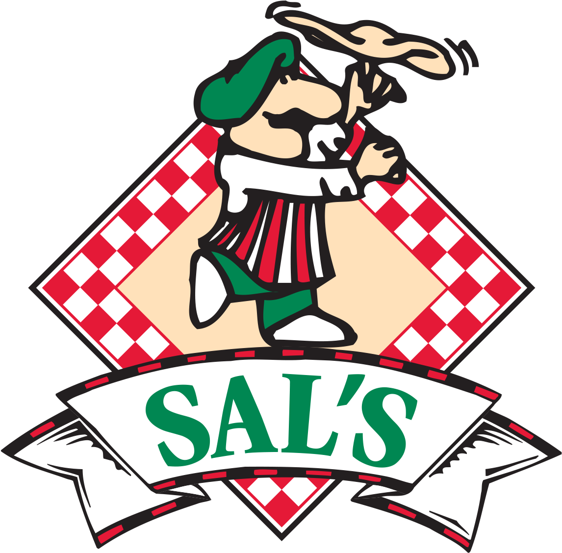 Sal"s Pizza & Subs Clipart (1356x1152), Png Download