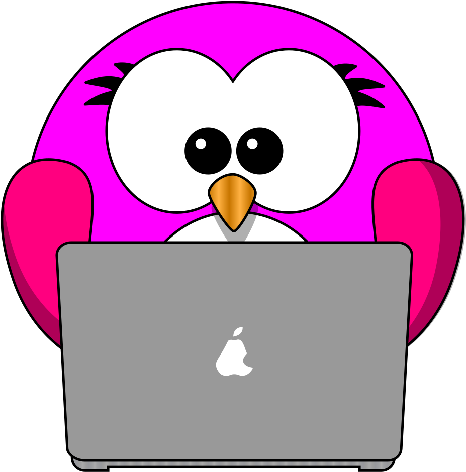 Laptop Cartoon Clipart (1600x1600), Png Download