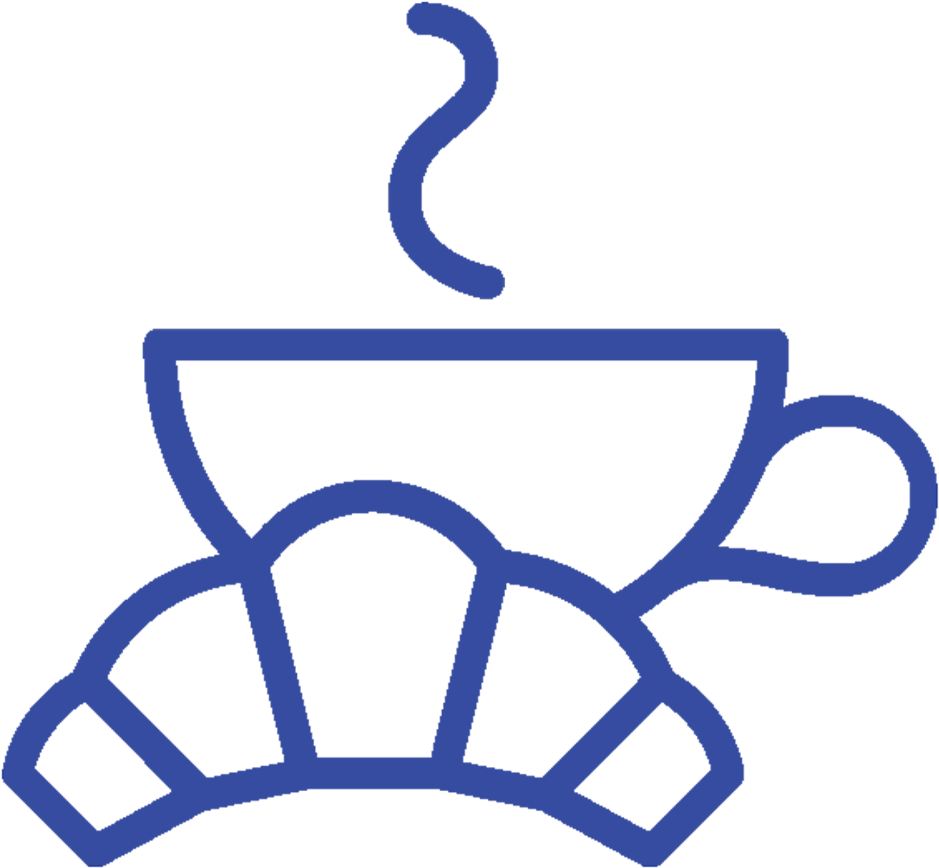 Croissant Png Icon Clipart (2308x1536), Png Download