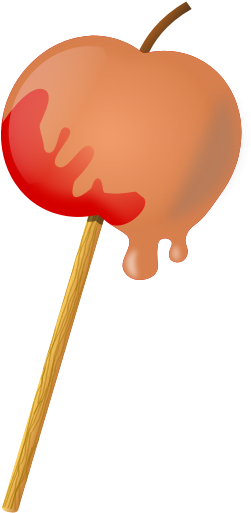 Carmel Apple Clipart (600x600), Png Download