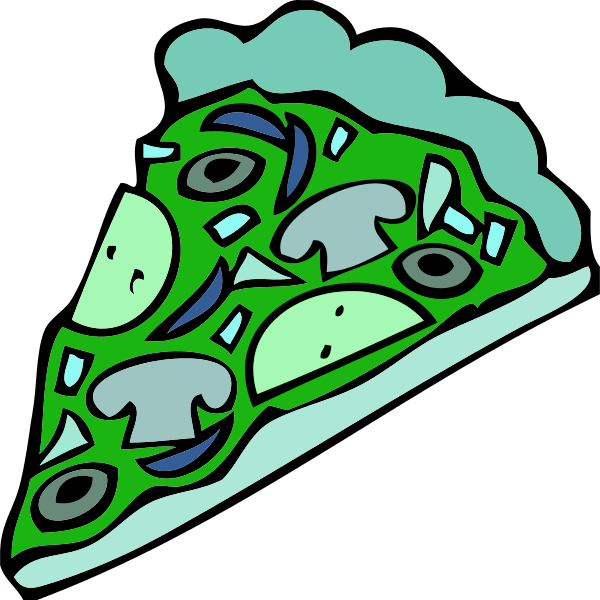 Vector Clip Art - Pizza Clip Art - Png Download (600x600), Png Download