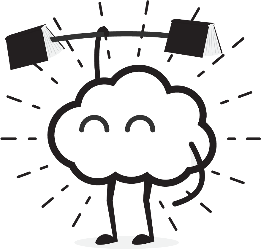 Resultado De Imagen De Stampsy - Exercise Your Brain Clipart (1014x892), Png Download