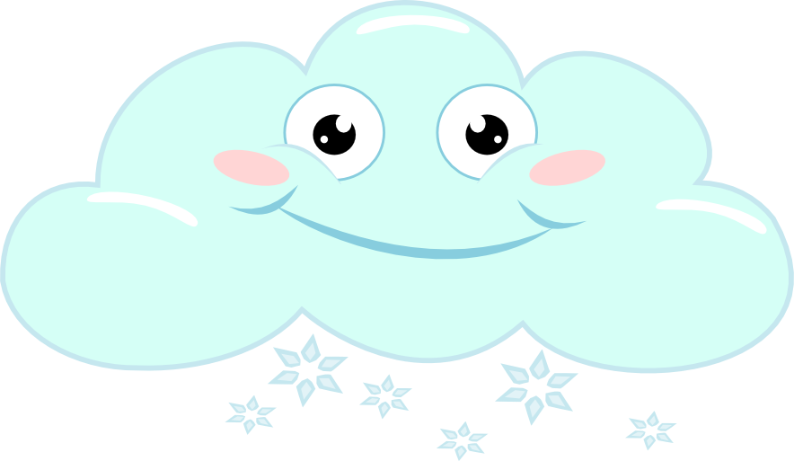 Storm Designz - Snow - Cartoon Clipart (884x513), Png Download