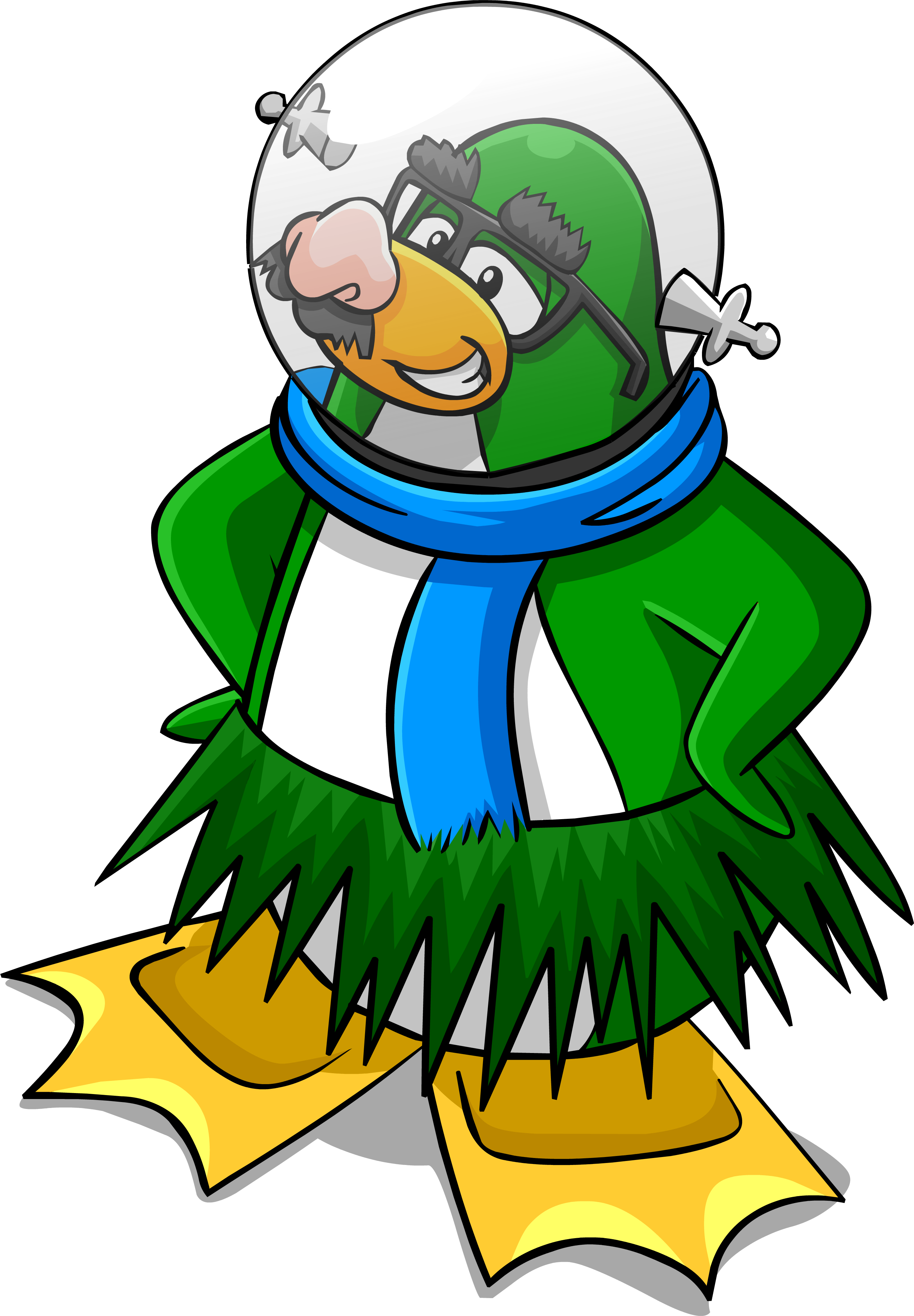 Club Penguin Wiki - Cartoon Clipart (2759x3973), Png Download