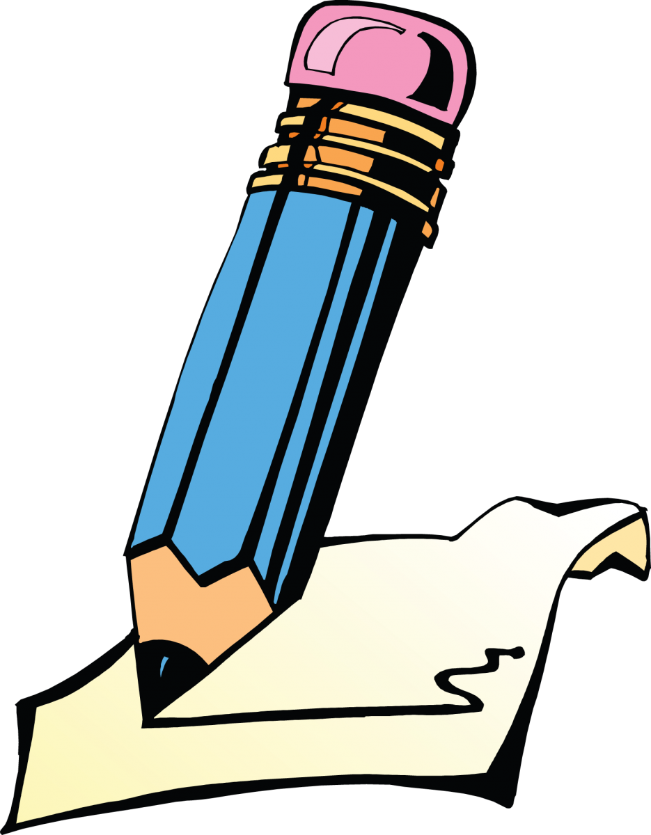Journalism Writing Clip Art - Writing Clipart - Png Download (935x1200), Png Download